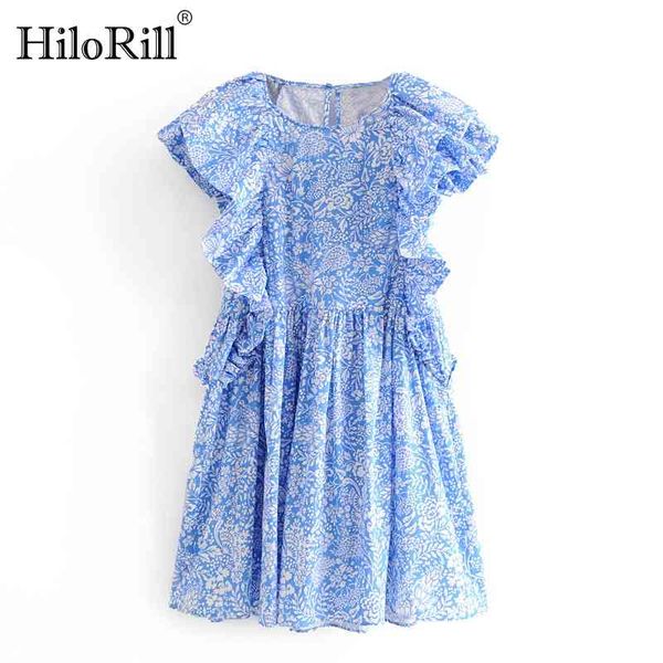 women sweet butterfly sleeve mini dress summer floral print boho ladies es o neck loose sukienki letnie 210508, Black;gray
women sweet butterfly sleeve mini dress summer floral print boho ladies es o neck loose sukienki letnie 210508, Black;gray