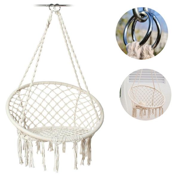 camp furniture 150kg cotton nordic rope hammock hanging chair handmade knitted indoor outdoor kids swing chairs
camp furniture 150kg cotton nordic rope hammock hanging chair handmade knitted indoor outdoor kids swing chairs