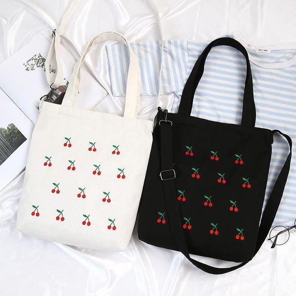 shopping bags women's bag cotton canvas embroidery tote small fresh student art messenger
shopping bags women's bag cotton canvas embroidery tote small fresh student art messenger