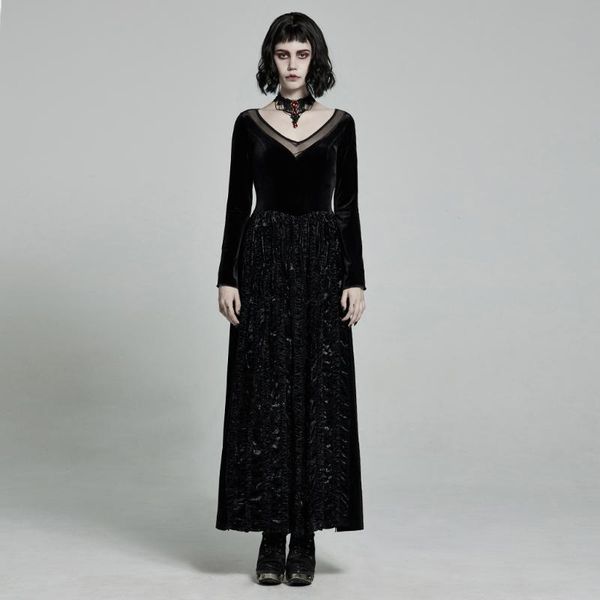 casual dresses punkrave women's dark long dress gothic v-neck micro-horn sleeve stage performance party, Black;gray
casual dresses punkrave women's dark long dress gothic v-neck micro-horn sleeve stage performance party, Black;gray