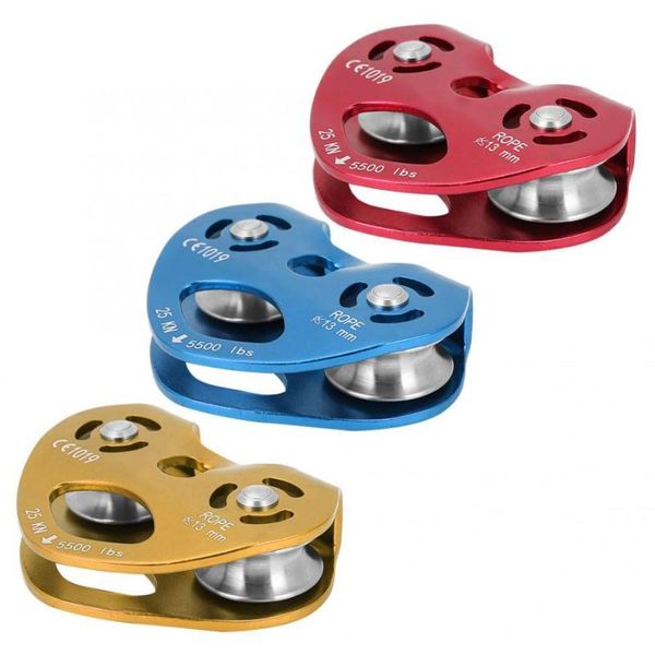 cords, slings and webbing 25kn cable trolley pulley with ball bearing outdoor rock ice climbing accessories caving rescue aluminum alloy
cords, slings and webbing 25kn cable trolley pulley with ball bearing outdoor rock ice climbing accessories caving rescue aluminum alloy