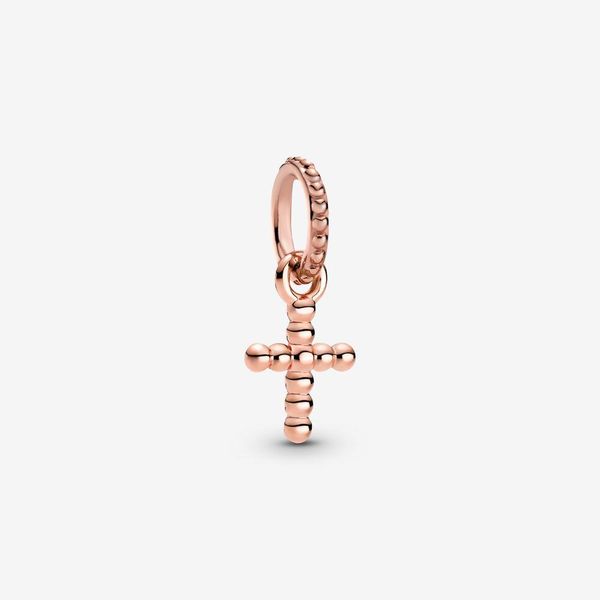 100% 925 sterling silver beaded cross dangle charm fit pandora original european bracelet necklace fashion women wedding engagement jewelry, Bronze;silver 
100% 925 sterling silver beaded cross dangle charm fit pandora original european bracelet necklace fashion women wedding engagement jewelry, Bronze;silver