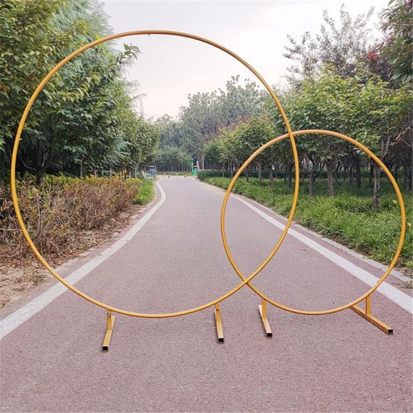 Party Decoration Iron Circle Wedding Arch Props Background Single Flower Outdoor Lawn Door Rack Birthday
Party Decoration Iron Circle Wedding Arch Props Background Single Flower Outdoor Lawn Door Rack Birthday