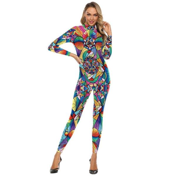 women's jumpsuits & rompers women jumpsuit 2021 summer skinny overall geometric print long trouser female pant 5.29, Black;white 
women's jumpsuits & rompers women jumpsuit 2021 summer skinny overall geometric print long trouser female pant 5.29, Black;white