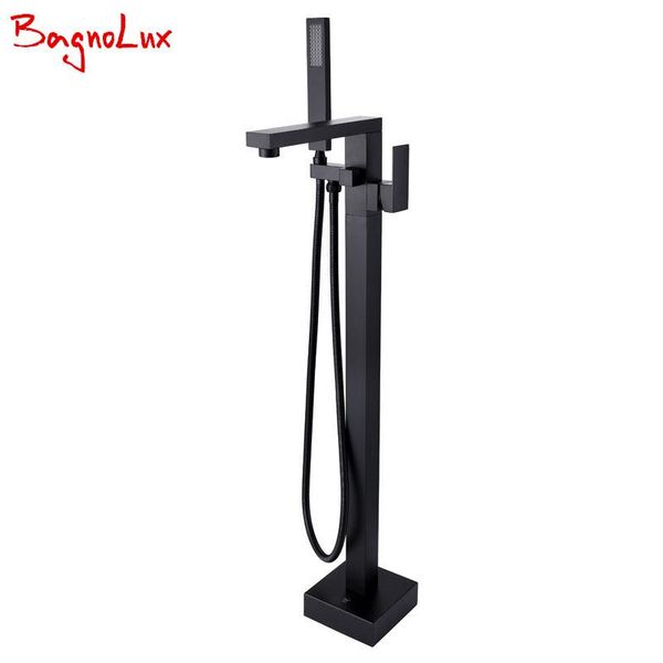 vidric bagnolux wholesale matte black square tanding bath spout shower faucet mixer tap floor mounted single handlebathtub bathroom set
vidric bagnolux wholesale matte black square tanding bath spout shower faucet mixer tap floor mounted single handlebathtub bathroom set