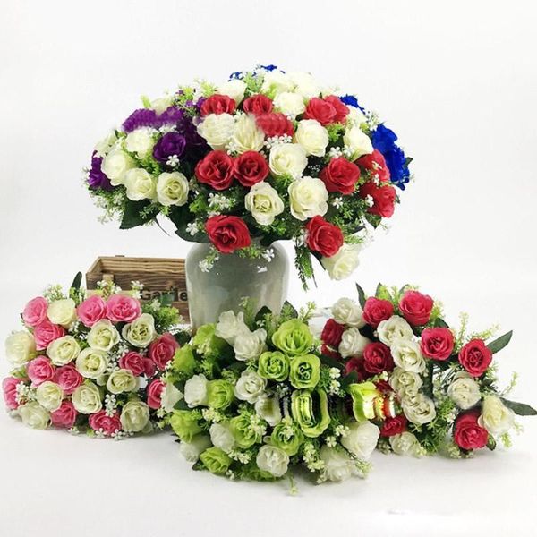 decorative flowers & wreaths selling beautiful rose artificial silk small red white bouquet home party winter wedding decoration fake
decorative flowers & wreaths selling beautiful rose artificial silk small red white bouquet home party winter wedding decoration fake