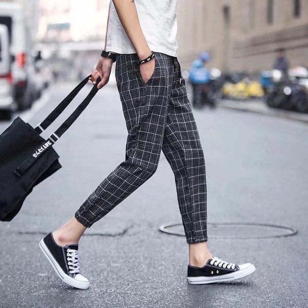 black grey harem pants men casual plaid plus size japanese streetwear men's trousers ankle-length vintage sweatpants pockets
black grey harem pants men casual plaid plus size japanese streetwear men's trousers ankle-length vintage sweatpants pockets