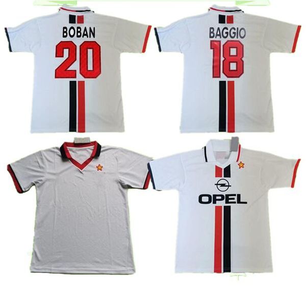 1994 1995 1996 1997 milan soccer jerseys retro vintage 94 95 96 97 football shirt classic ac maldini baggio weah savicevic boban baresi away, Black;yellow
1994 1995 1996 1997 milan soccer jerseys retro vintage 94 95 96 97 football shirt classic ac maldini baggio weah savicevic boban baresi away, Black;yellow