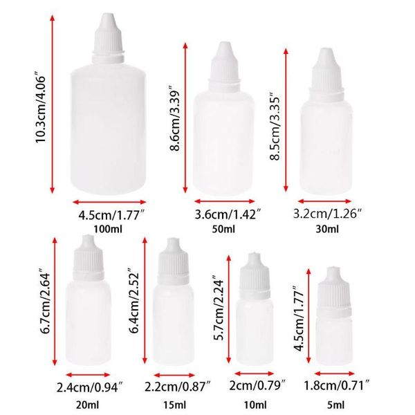 storage bottles & jars 5-100ml empty plastic squeezable dropper eye liquid container ju15 21 drop
storage bottles & jars 5-100ml empty plastic squeezable dropper eye liquid container ju15 21 drop