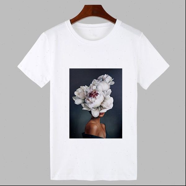 summer harajuku aesthetics femme womens flowers feather print white thin section female clothing
summer harajuku aesthetics femme womens flowers feather print white thin section female clothing