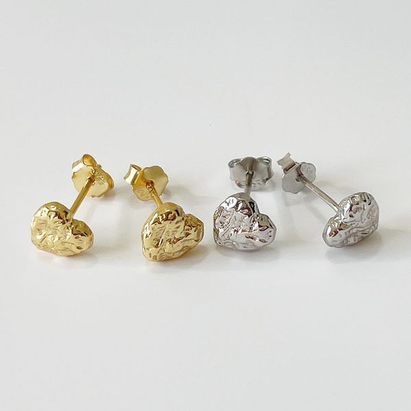 fashion heart-shaped mini earrings women's 925 sterling silver love ins personality and versatile temperament, Golden
fashion heart-shaped mini earrings women's 925 sterling silver love ins personality and versatile temperament, Golden