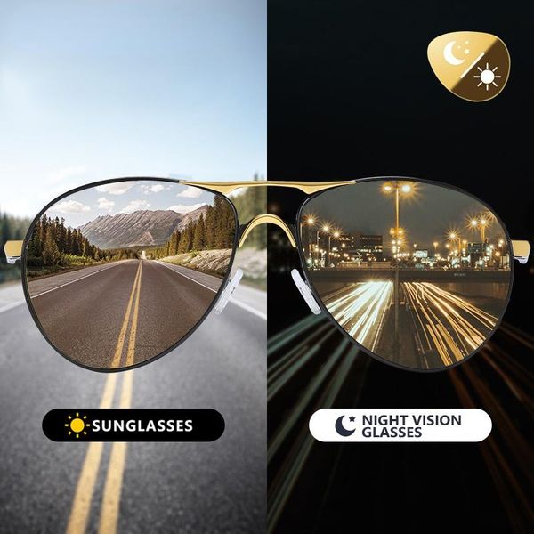 sunglasses 2021 polarized men day night vision driving sun glasses intelligent aviation pochromic male gafas de sol, White;black
sunglasses 2021 polarized men day night vision driving sun glasses intelligent aviation pochromic male gafas de sol, White;black