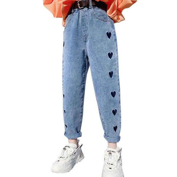 jeans girl heart pattern children's for spring autumn kids casual style clothes 6 8 10 12 14, Blue
jeans girl heart pattern children's for spring autumn kids casual style clothes 6 8 10 12 14, Blue