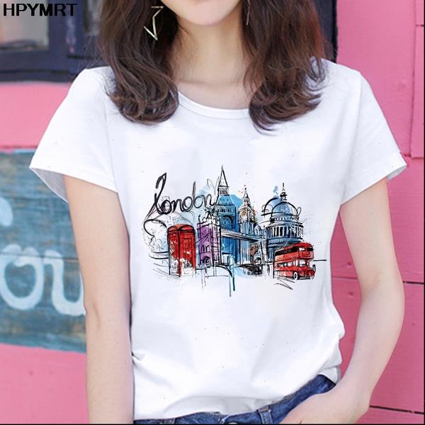 womens t shirt summer women vivid colors pattern printed fashion harajuku female casual, White
womens t shirt summer women vivid colors pattern printed fashion harajuku female casual, White