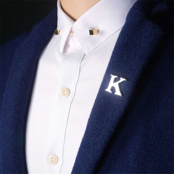 simple fashion metal english letter accessories suit pin medal female shirt brooch, Gray
simple fashion metal english letter accessories suit pin medal female shirt brooch, Gray