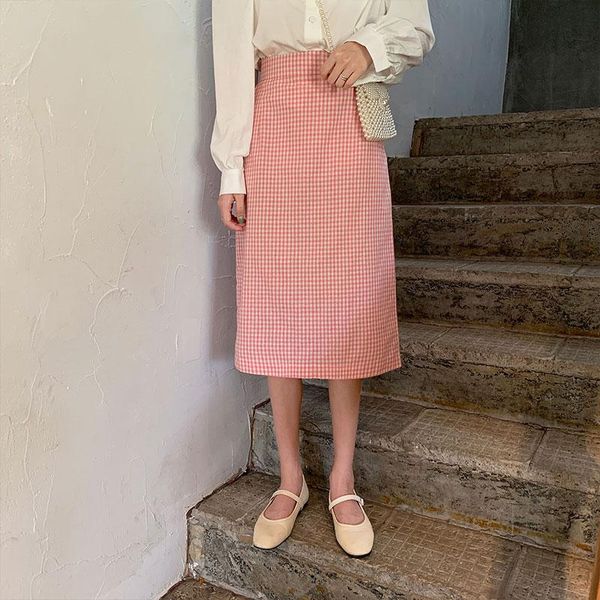 skirts 4colors 2021 summer long korean style high waist plaid a line womens (x341), Black
skirts 4colors 2021 summer long korean style high waist plaid a line womens (x341), Black