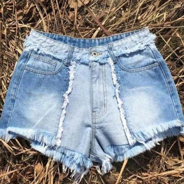 women's shorts mid-waist england style vintage street plus size women blue stitching slim denim spring summer streetwear, White;black
women's shorts mid-waist england style vintage street plus size women blue stitching slim denim spring summer streetwear, White;black