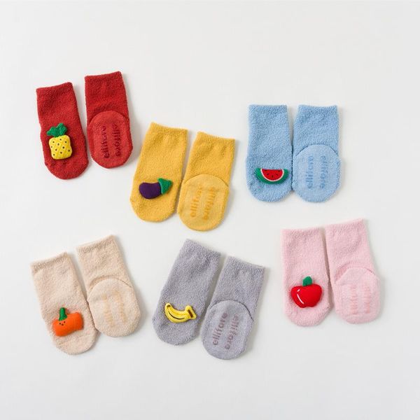 5pair/lot autumn winter thicken warm soft cartoon baby kids breathable fruit sock for infant born short socks, Pink;yellow
5pair/lot autumn winter thicken warm soft cartoon baby kids breathable fruit sock for infant born short socks, Pink;yellow