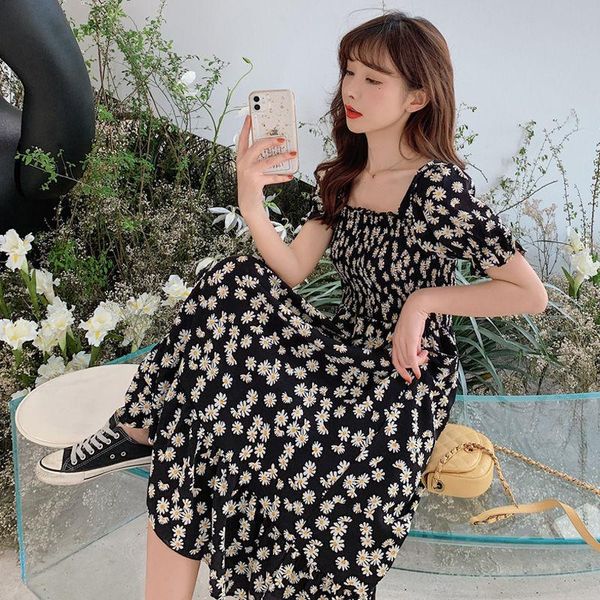 plus size dresses women's gothic dress 2021 summer fat ladies korean style daisy flower chiffon floral print maxi for women, Black
plus size dresses women's gothic dress 2021 summer fat ladies korean style daisy flower chiffon floral print maxi for women, Black