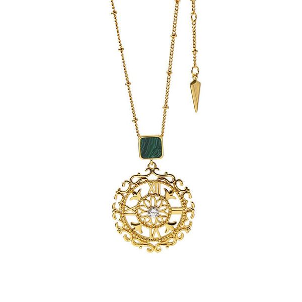 queen lotus fashion women statement hollow out necklace vintage long necklaces chain gold jewelry chains, Silver
queen lotus fashion women statement hollow out necklace vintage long necklaces chain gold jewelry chains, Silver