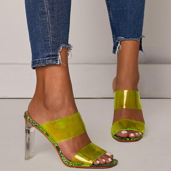 sandals women transparent snake pattern half slippers crystal peep toe high heels clear plus size 35-42 summer shoes, Black
sandals women transparent snake pattern half slippers crystal peep toe high heels clear plus size 35-42 summer shoes, Black