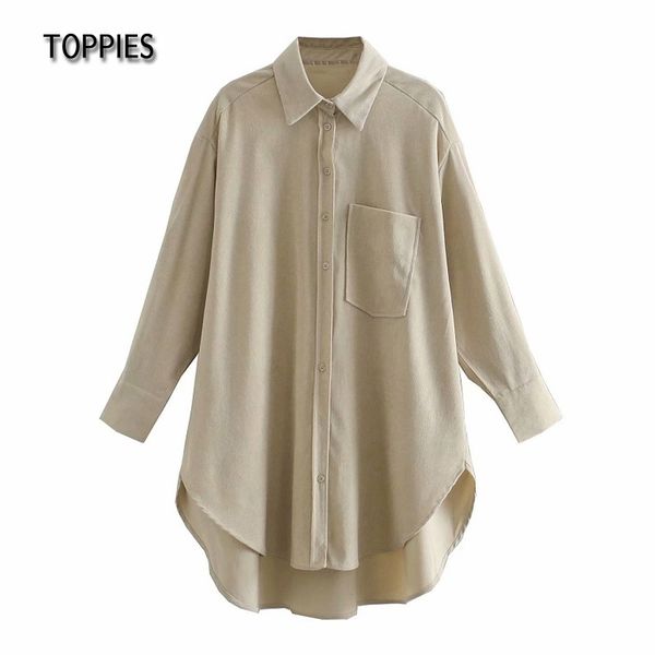 ies long shirts vintage corduroy overszie blouses women shirts solid color button harajuku streetwear 210412, White
ies long shirts vintage corduroy overszie blouses women shirts solid color button harajuku streetwear 210412, White