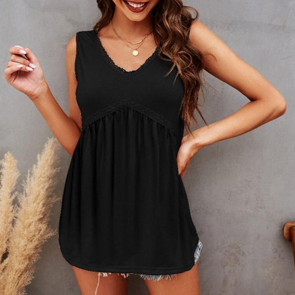 women's t-shirt v neck solid t-shirts women summer 2021 sleeveless tee shirts for lace straight harajuku tank camisetas de mujer #t2p, White
women's t-shirt v neck solid t-shirts women summer 2021 sleeveless tee shirts for lace straight harajuku tank camisetas de mujer #t2p, White