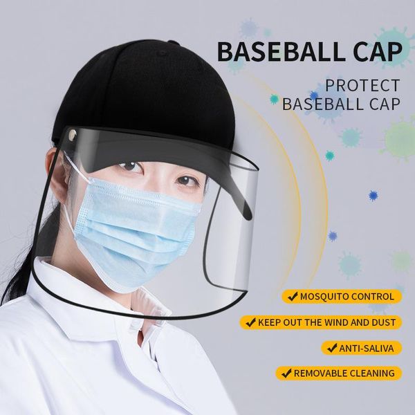 outdoor baseball cap fishing caps anti-droplet splash duck tongue protective detachable transparent face screen hat hats, Black;white
outdoor baseball cap fishing caps anti-droplet splash duck tongue protective detachable transparent face screen hat hats, Black;white