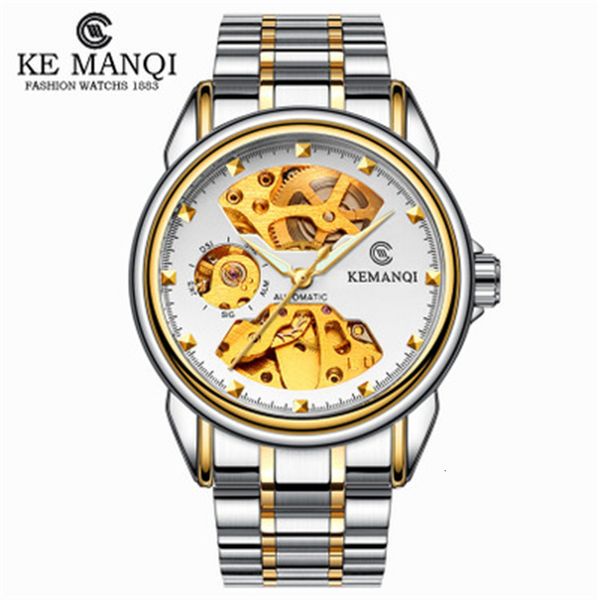 mechanical watch men's fully automatic hollow waterproof fashion business leisure party gift watch, Slivery;brown
mechanical watch men's fully automatic hollow waterproof fashion business leisure party gift watch, Slivery;brown