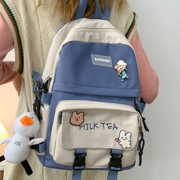 backpack women fashion student bookbag for girls schoolbag kawaii canvas lapmochila female cute travel rucksack shoulder bag
backpack women fashion student bookbag for girls schoolbag kawaii canvas lapmochila female cute travel rucksack shoulder bag