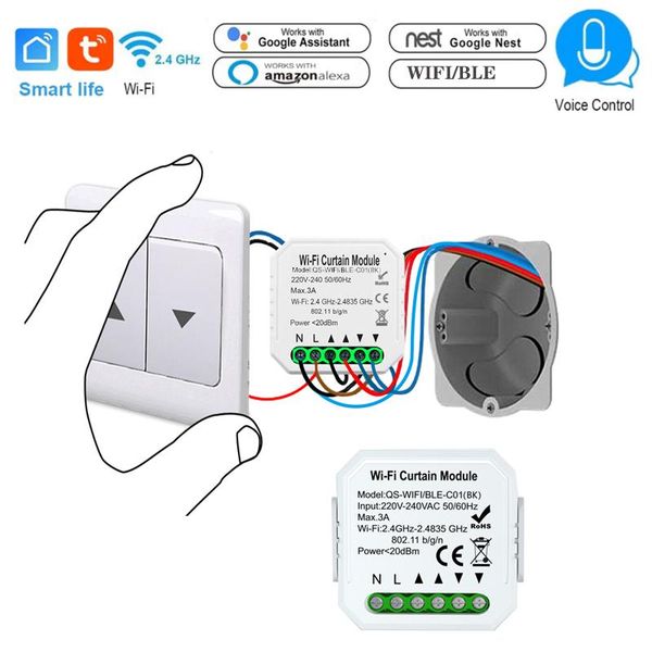 smart home control tuya zigbee 3.0 curtain switch module roller shutter blind motor diy wifi voice for alexa google
smart home control tuya zigbee 3.0 curtain switch module roller shutter blind motor diy wifi voice for alexa google