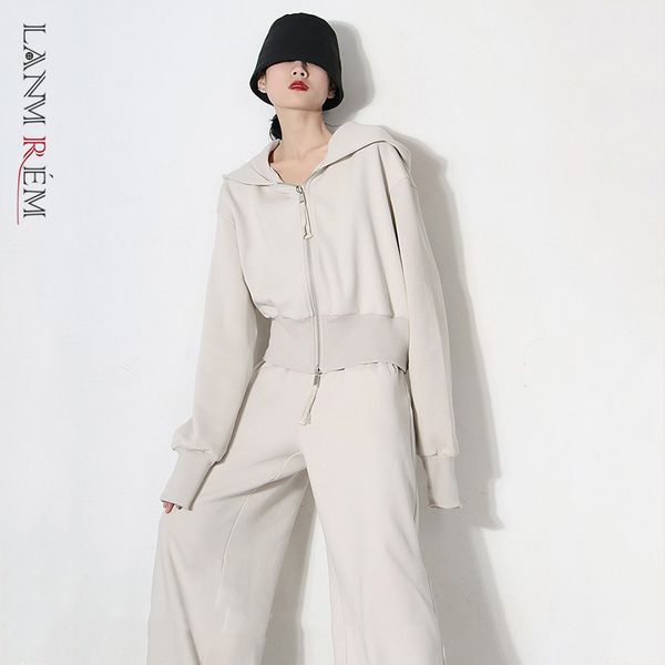 loose trousers hooded collar long sleeve white blouse suitable for women fashion trend spring autumn 2e1344 210507
loose trousers hooded collar long sleeve white blouse suitable for women fashion trend spring autumn 2e1344 210507