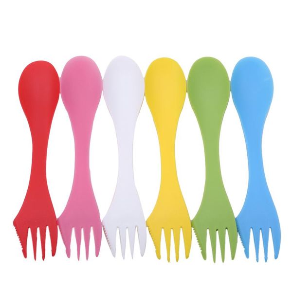 forks spoon fork multi-functional outdoor tools salad fruit camping hiking utensils travel gadgets 6pcs/set 3 in 1
forks spoon fork multi-functional outdoor tools salad fruit camping hiking utensils travel gadgets 6pcs/set 3 in 1