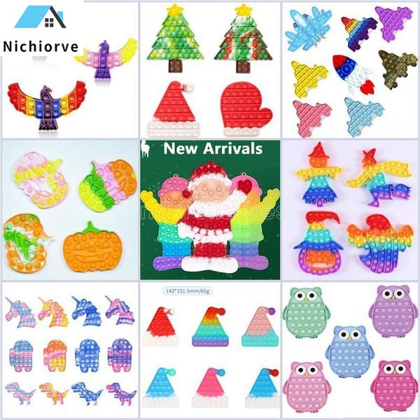 dhl christmas fidgets push bubble toys hat tree glove santa claus favor gift kids puzzle sensory decompression reliever halloween toy gifts
dhl christmas fidgets push bubble toys hat tree glove santa claus favor gift kids puzzle sensory decompression reliever halloween toy gifts