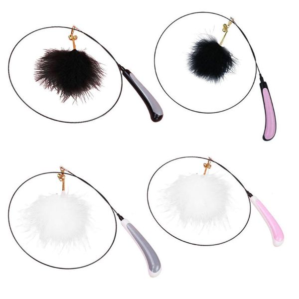 cat toys creative toy funny interesting household interactive wire feather teasing rod tools wand for living room
cat toys creative toy funny interesting household interactive wire feather teasing rod tools wand for living room