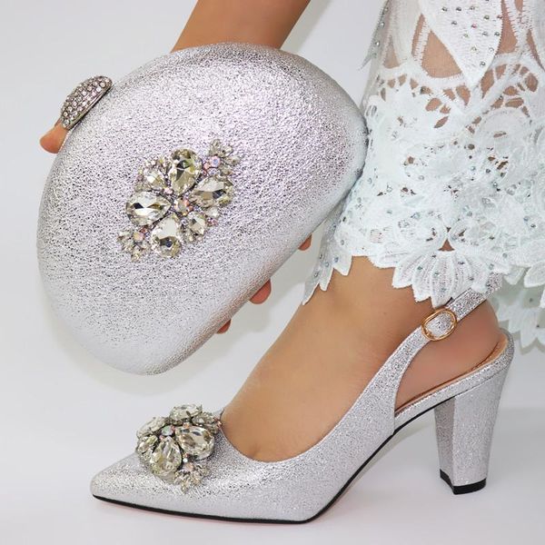 dress shoes silver color nigerian elegant pumps and matching bag set for wedding party ladies tx-893, Black
dress shoes silver color nigerian elegant pumps and matching bag set for wedding party ladies tx-893, Black