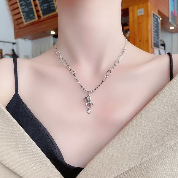 chaosheng s925 sterling silver splicing net red cartoon love bear necklace ins korean creative clavicle chain female
chaosheng s925 sterling silver splicing net red cartoon love bear necklace ins korean creative clavicle chain female