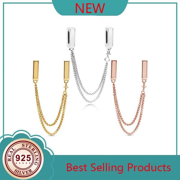 other original 925 sterling silver tricolor reflexions safety chain fit pan women bracelet & necklace diy jewelry
other original 925 sterling silver tricolor reflexions safety chain fit pan women bracelet & necklace diy jewelry