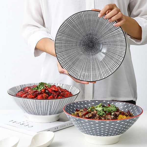 inch large ramen bowl japanese style net red underglaze noodle ceramic tableware instant household soup bowls
inch large ramen bowl japanese style net red underglaze noodle ceramic tableware instant household soup bowls