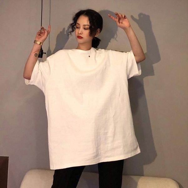 women's t-shirt fanco oversize white t shirt women korean hipster 7 solid color basic t-shirts casual harajuku summer long
women's t-shirt fanco oversize white t shirt women korean hipster 7 solid color basic t-shirts casual harajuku summer long