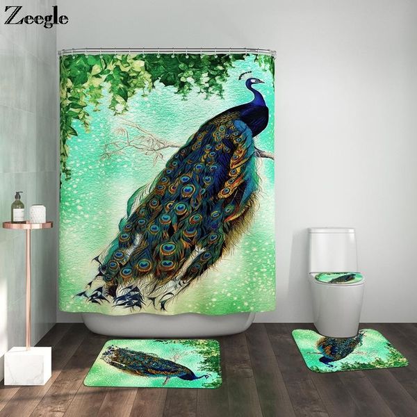 bath mats peacock home decor mat and waterproof polyester shower curtain set non-slip floor for bathroom carpet
bath mats peacock home decor mat and waterproof polyester shower curtain set non-slip floor for bathroom carpet