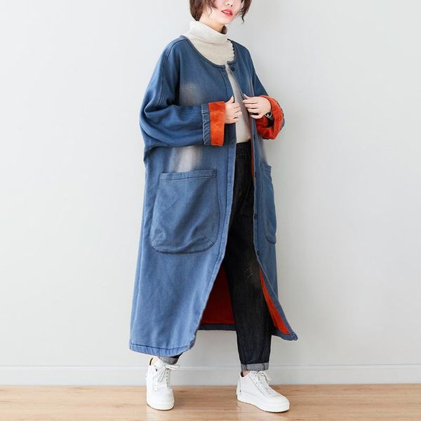 women's trench coats single breasted loose straight full sleeve winter fleece thick warm o neck long mid-calf outerwear with pockets, Tan;black
women's trench coats single breasted loose straight full sleeve winter fleece thick warm o neck long mid-calf outerwear with pockets, Tan;black