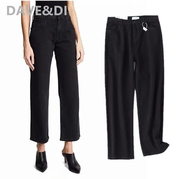 dave&di england simple high street vintage solid harem mom jeans woman waist straight loose boyfriend for women women's, Blue
dave&di england simple high street vintage solid harem mom jeans woman waist straight loose boyfriend for women women's, Blue