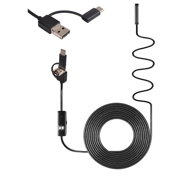 cameras an100 3in1 endoscope 5.5mm 6 led tpye-c android pc usb waterproof endoscopio inspection camera with 1m/2m/5m/10m soft hard cable
cameras an100 3in1 endoscope 5.5mm 6 led tpye-c android pc usb waterproof endoscopio inspection camera with 1m/2m/5m/10m soft hard cable