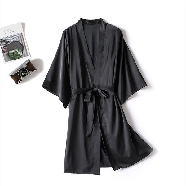 satin silk pajamas nightdress women sleepwear lingerie robes underwear night dress pijama ropa mujer l4, Black;red
satin silk pajamas nightdress women sleepwear lingerie robes underwear night dress pijama ropa mujer l4, Black;red