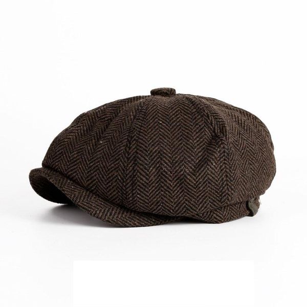 berets autumn winter sboy caps men and women warm tweed octagonal hat for male detective hats retro flat cap, Blue;gray
berets autumn winter sboy caps men and women warm tweed octagonal hat for male detective hats retro flat cap, Blue;gray