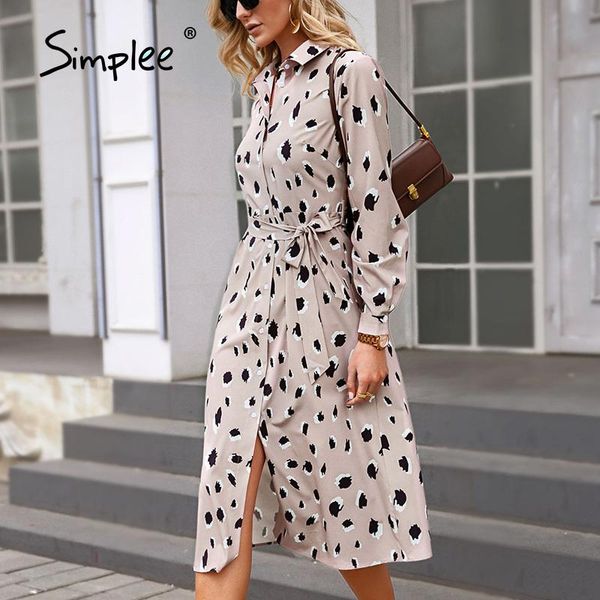 casual dresses simplee leopard print shirt collar mid-length dress long-sleeved lace-up spring straight women highwaist office lady, Black;gray
casual dresses simplee leopard print shirt collar mid-length dress long-sleeved lace-up spring straight women highwaist office lady, Black;gray