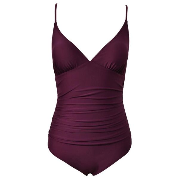 women purple classic deep v solid one piece beach swimsuit bathing suit one-piece suits
women purple classic deep v solid one piece beach swimsuit bathing suit one-piece suits