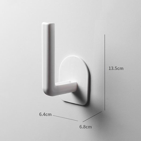 hooks & rails 1/5/10pcs household wall mount punch roll paper rack multifunctional holder kitchen supplies do 
hooks & rails 1/5/10pcs household wall mount punch roll paper rack multifunctional holder kitchen supplies do