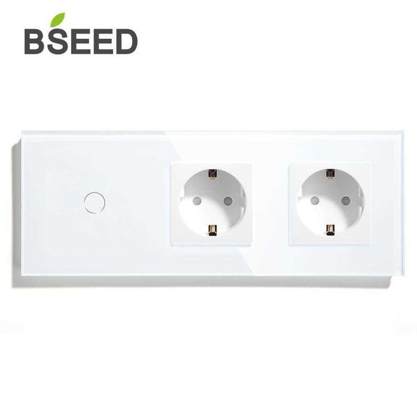 bseed 1 gang 2gang 3gang 1 2 way touch switch eu standard with double wall socket black white gold crystal glass panel
bseed 1 gang 2gang 3gang 1 2 way touch switch eu standard with double wall socket black white gold crystal glass panel
